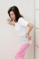 腰痛シニア女性